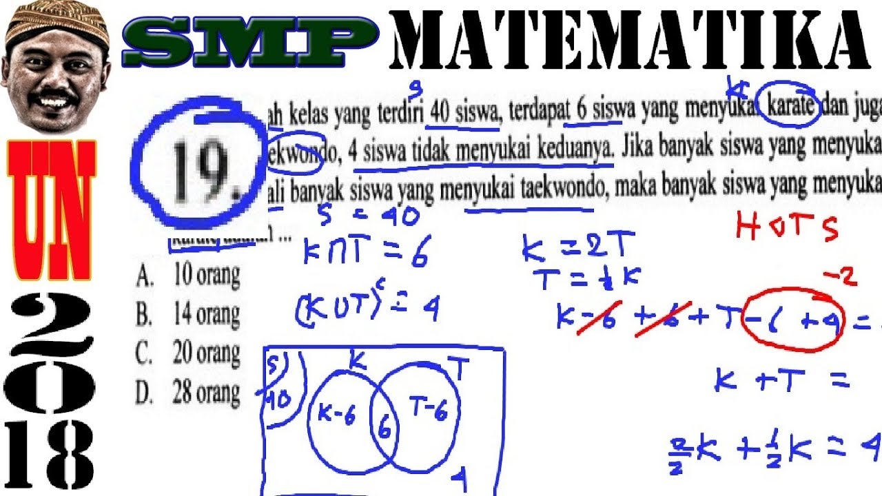 Detail Contoh Soal Hots Matematika Smp Dan Pembahasannya Nomer 38