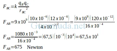 Detail Contoh Soal Hukum Coulomb Beserta Jawabannya Nomer 45