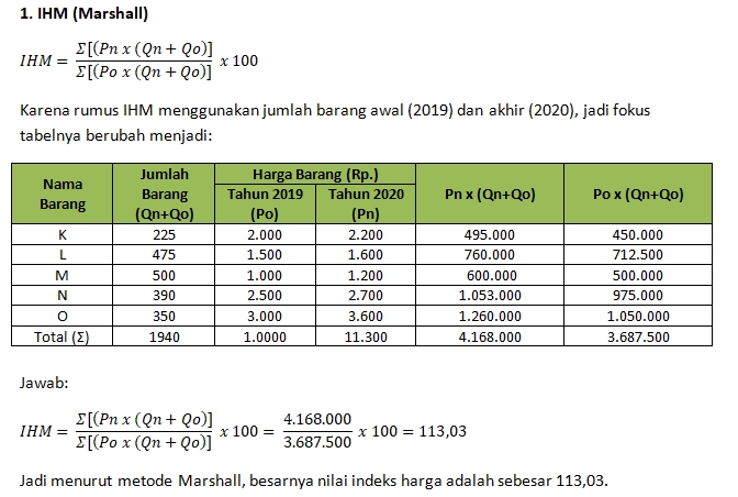 Detail Contoh Soal Indeks Buku Beserta Jawabannya Nomer 30