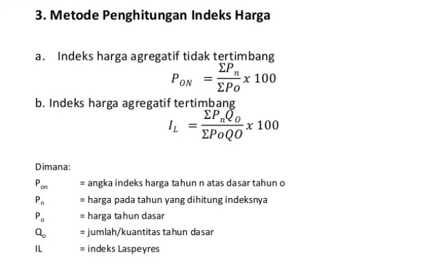 Detail Contoh Soal Indeks Harga Dan Inflasi Nomer 52