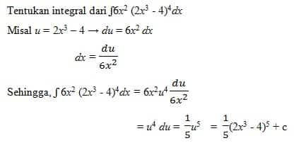 Detail Contoh Soal Integral Tak Tentu Dan Pembahasannya Nomer 32