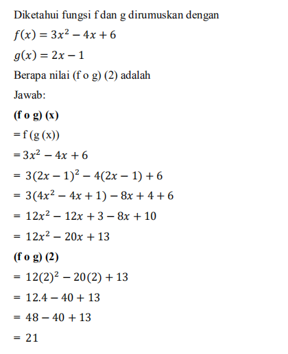 Detail Contoh Soal Invers Fungsi Nomer 8