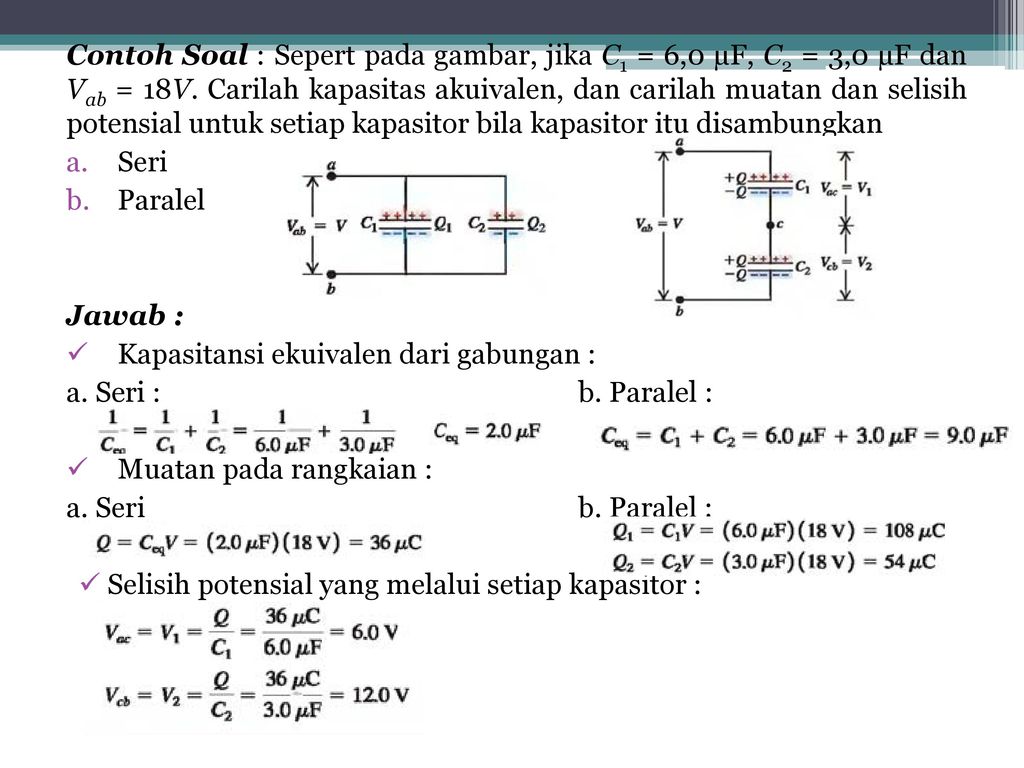 Detail Contoh Soal Kapasitas Kapasitor Nomer 30