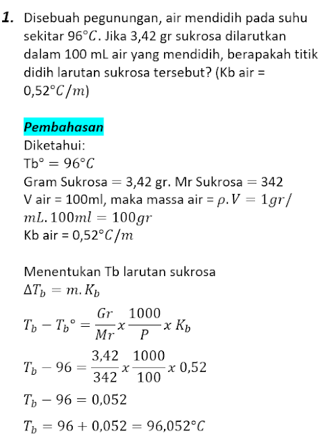 Detail Contoh Soal Kenaikan Titik Didih Nomer 21