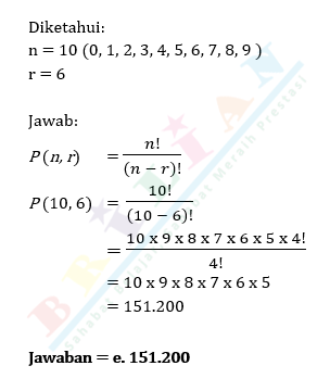 Detail Contoh Soal Kombinasi Dan Jawabannya Nomer 15