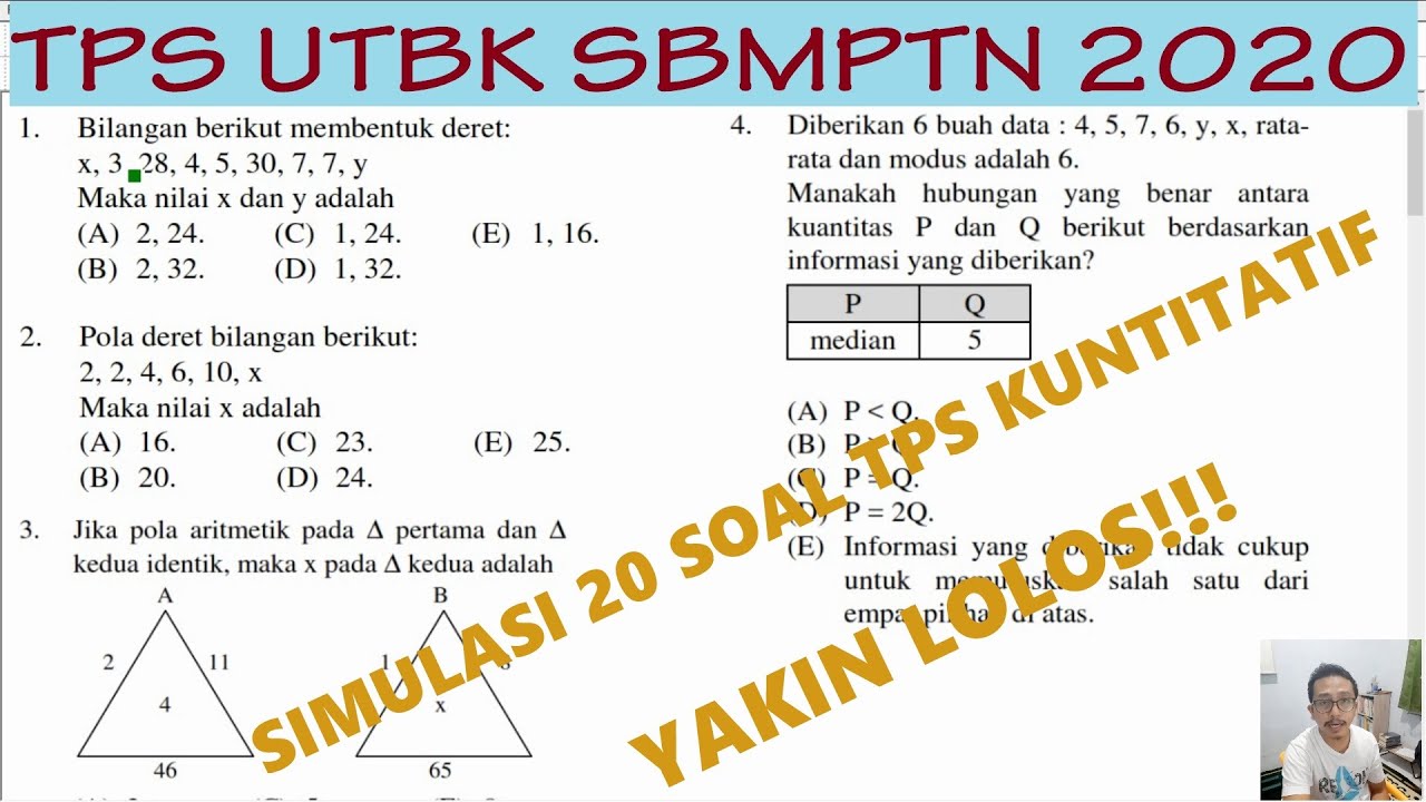 Detail Contoh Soal Kuantitatif Nomer 4