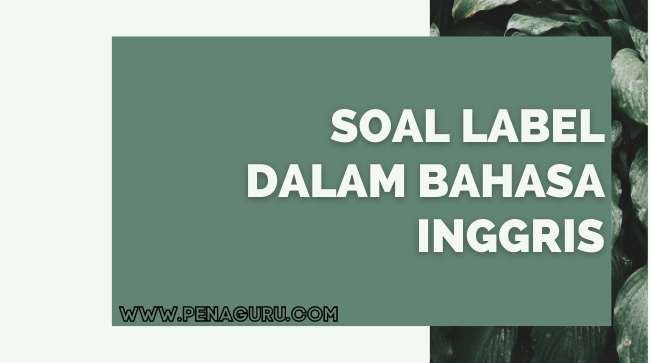 Detail Contoh Soal Label Minuman Bahasa Inggris Dan Jawabannya Nomer 49