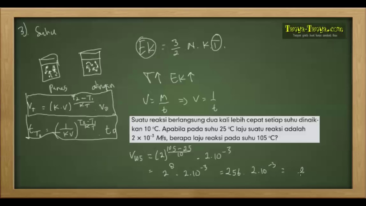 Detail Contoh Soal Laju Reaksi Beserta Jawabannya Nomer 28