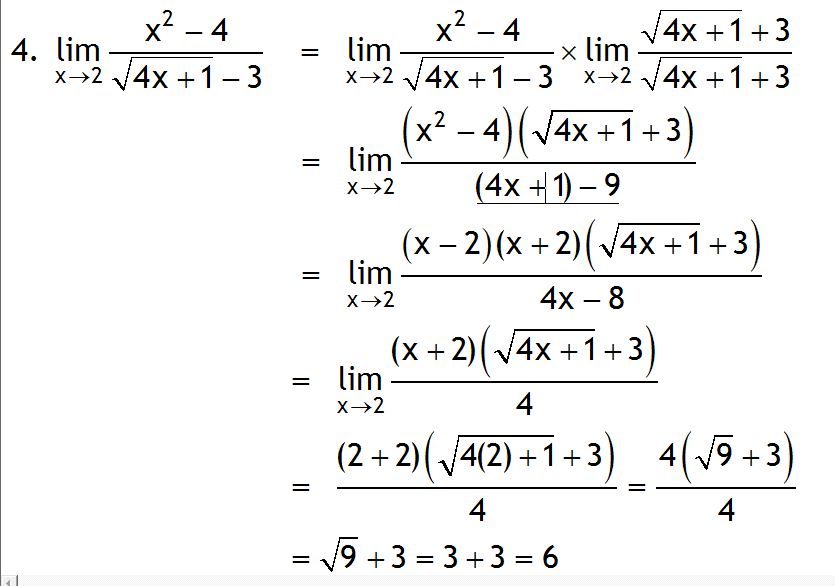 Detail Contoh Soal Limit Fungsi Pemfaktoran Nomer 19
