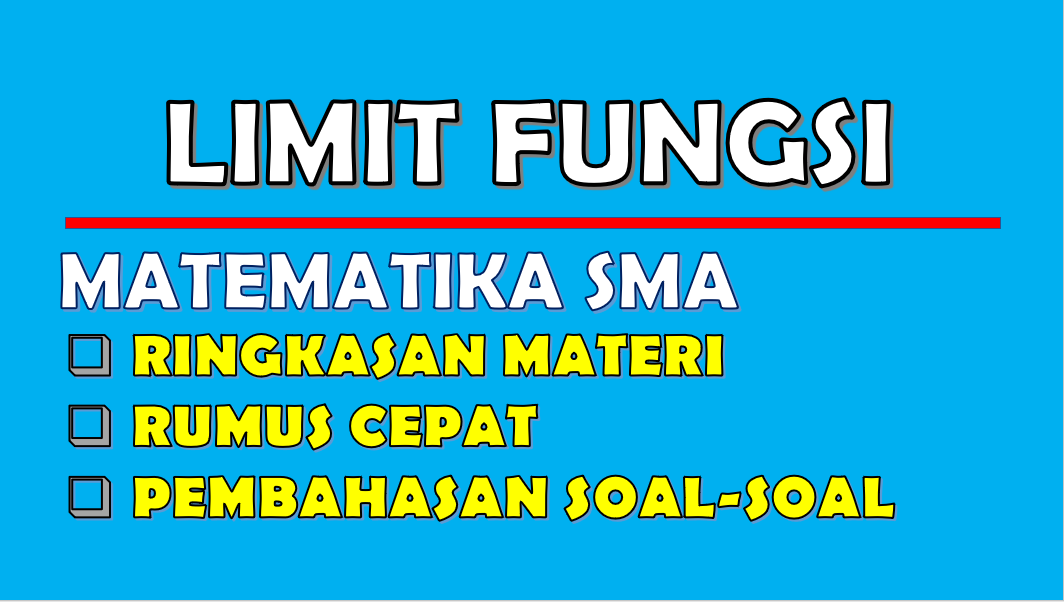 Detail Contoh Soal Limit Fungsi Trigonometri Nomer 53