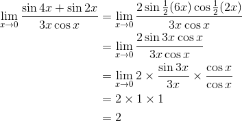 Detail Contoh Soal Limit Fungsi Trigonometri Kelas 12 Nomer 4
