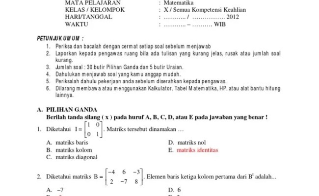 Detail Contoh Soal Logika Matematika Dan Jawabannya Kelas 11 Nomer 23