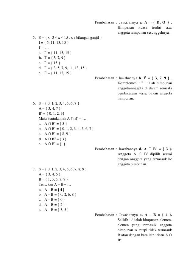 Detail Contoh Soal Logika Matematika Dan Jawabannya Kelas 11 Nomer 5