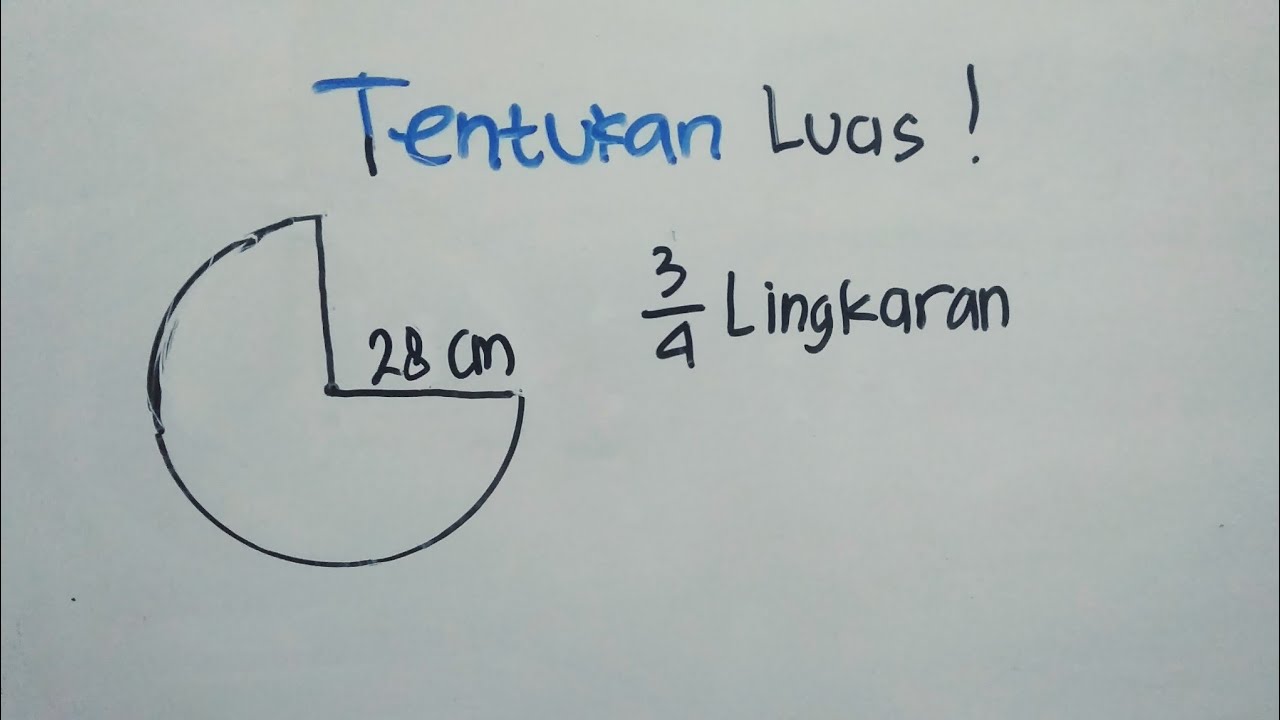 Detail Contoh Soal Luas Lingkaran Dan Jawabannya Kelas 6 Nomer 23