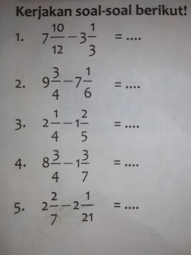 Detail Contoh Soal Matematika Kelas 5 Dan Cara Penyelesaiannya Nomer 15