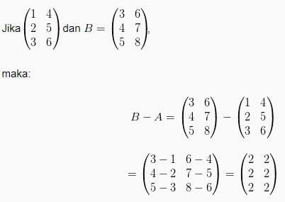 Detail Contoh Soal Matriks Dan Jawabannya Nomer 35