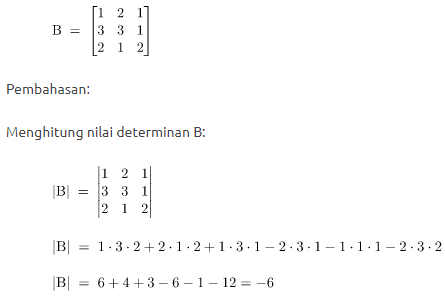 Detail Contoh Soal Matriks Dan Jawabannya Kelas 10 Nomer 6