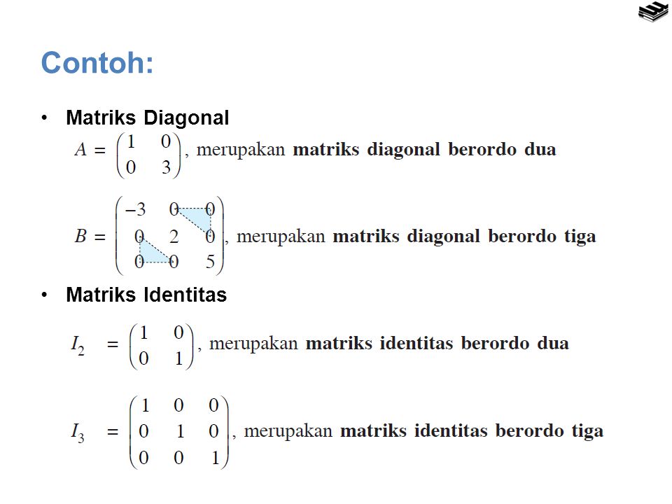 Detail Contoh Soal Matriks Identitas Nomer 14