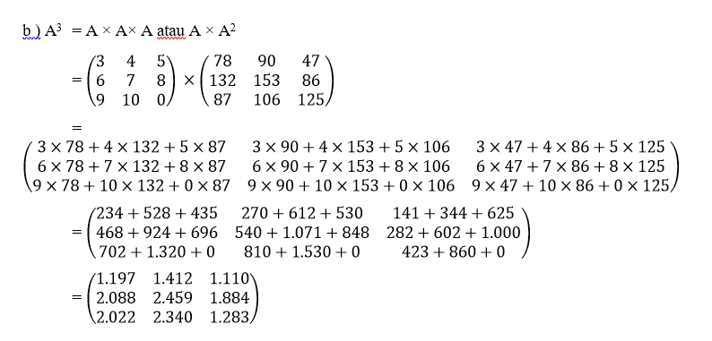 Detail Contoh Soal Matriks Identitas Nomer 34