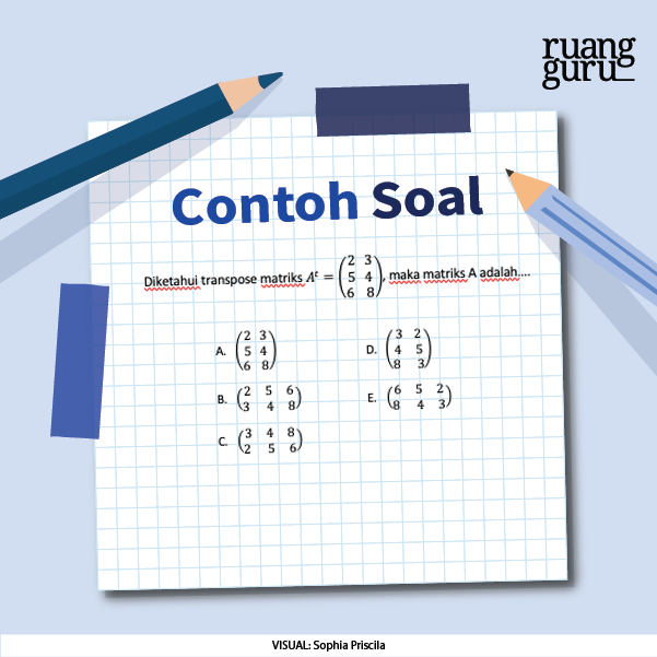 Detail Contoh Soal Matriks Identitas Nomer 53