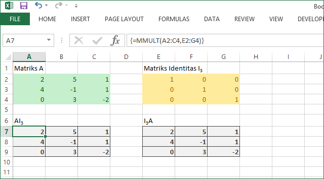 Detail Contoh Soal Matriks Identitas Nomer 54