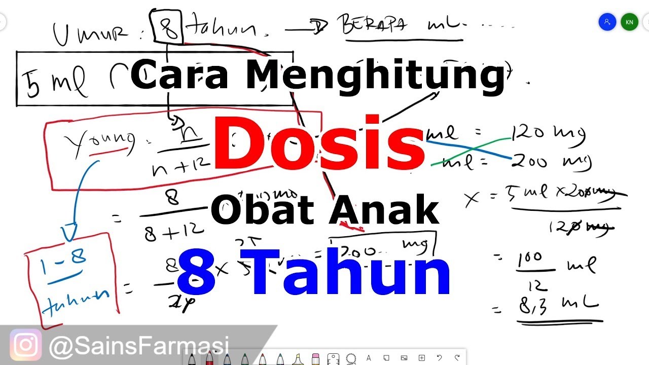 Detail Contoh Soal Menghitung Dosis Obat Nomer 15