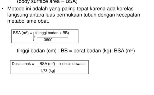 Detail Contoh Soal Menghitung Dosis Obat Nomer 18