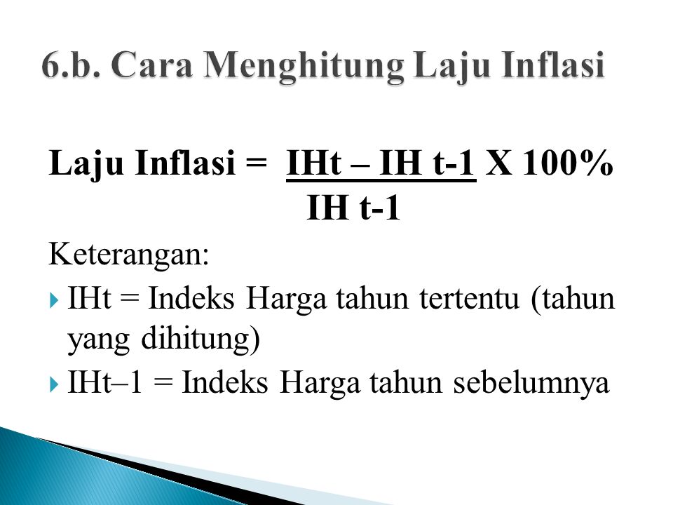 Detail Contoh Soal Menghitung Laju Inflasi Nomer 26