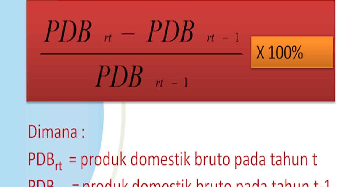 Detail Contoh Soal Menghitung Pertumbuhan Ekonomi Nomer 12