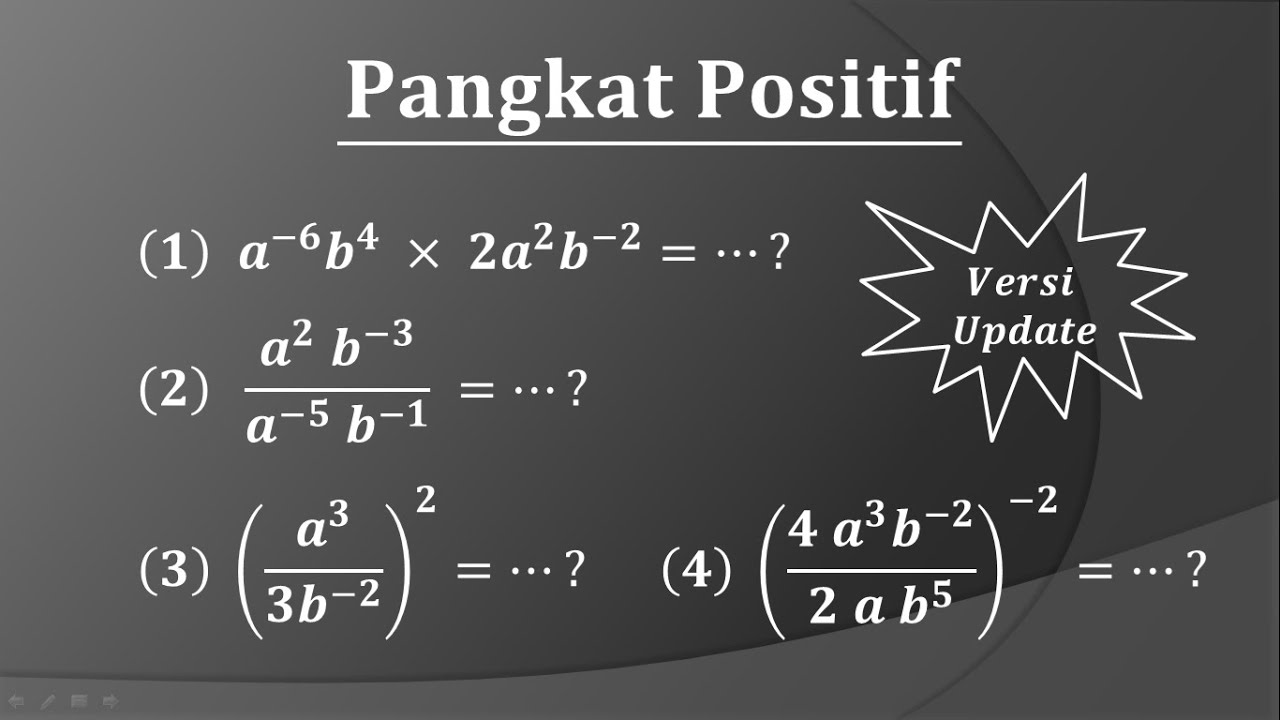 Detail Contoh Soal Menyederhanakan Bentuk Pangkat Nomer 14