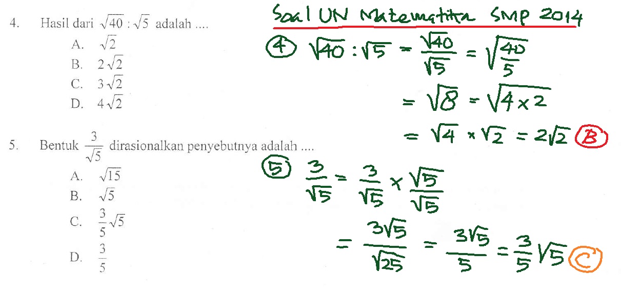 Detail Contoh Soal Menyederhanakan Bentuk Pangkat Nomer 33