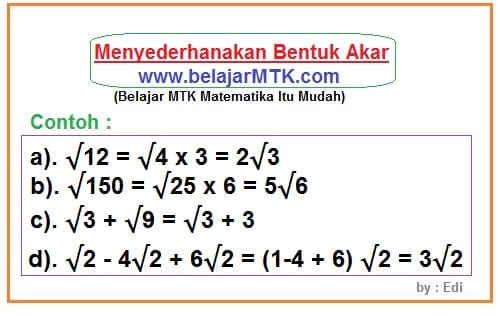 Detail Contoh Soal Menyederhanakan Bentuk Pangkat Nomer 39