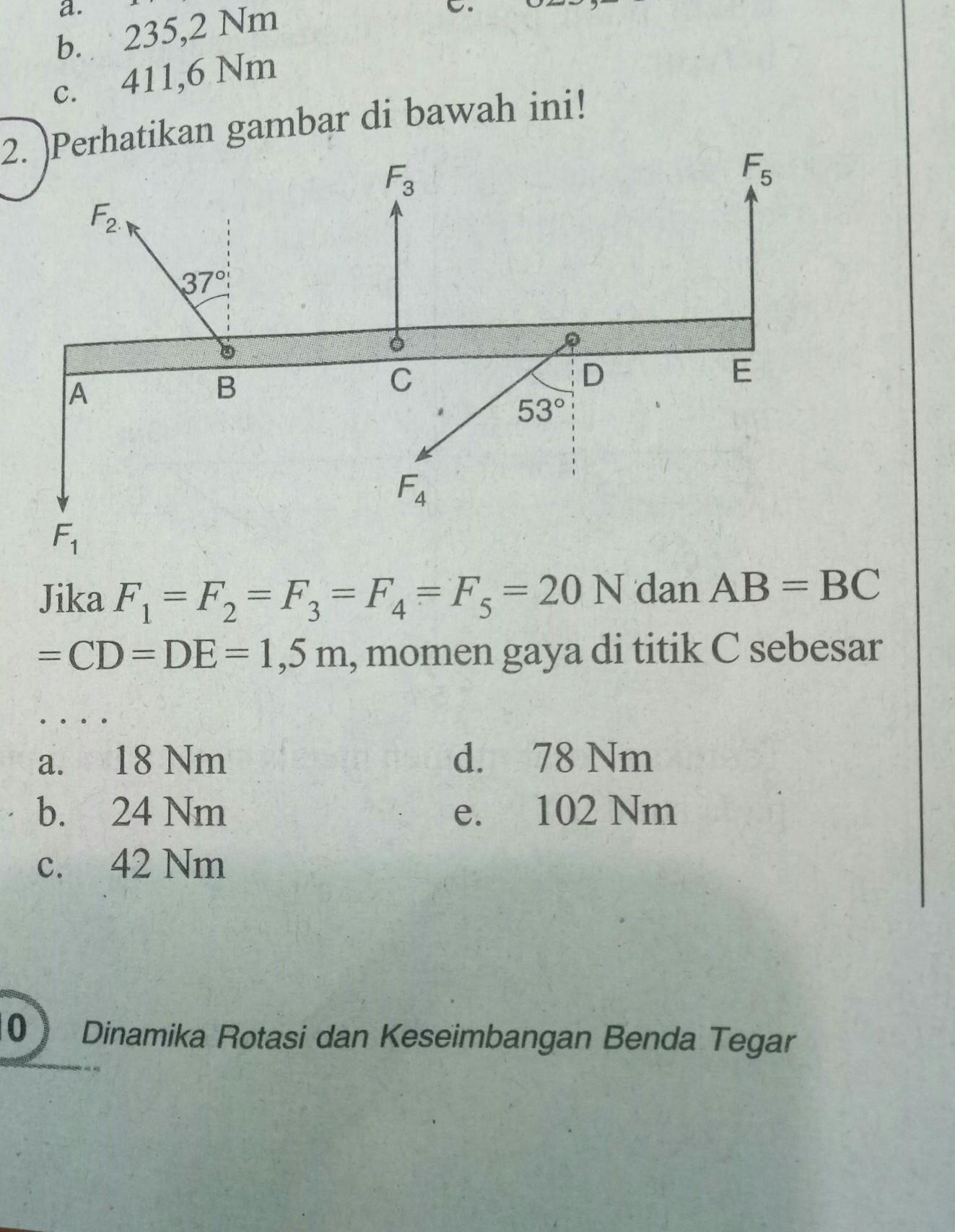 Detail Contoh Soal Momen Gaya Brainly Nomer 12