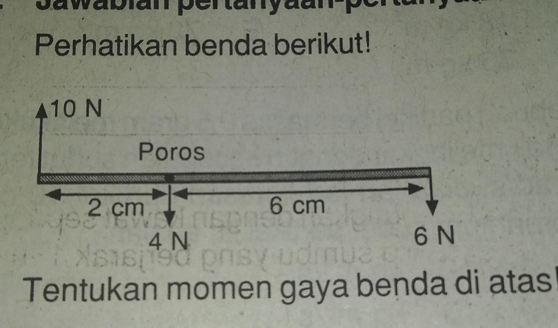 Detail Contoh Soal Momen Gaya Brainly Nomer 6