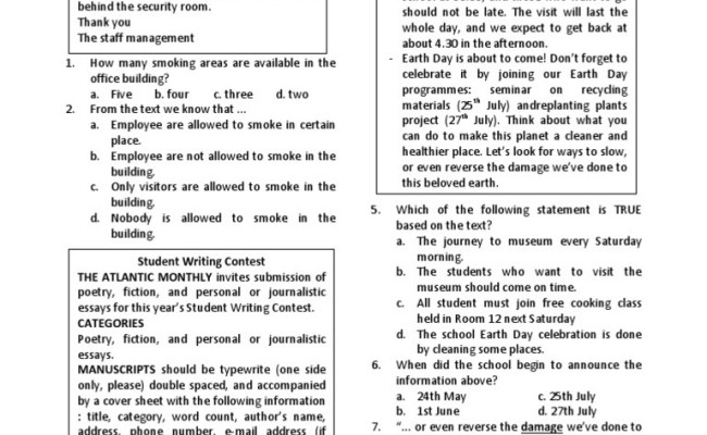 Detail Contoh Soal Narrative Text Pilihan Ganda Dan Pembahasannya Nomer 12