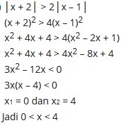 Detail Contoh Soal Nilai Mutlak Dan Jawabannya Nomer 16