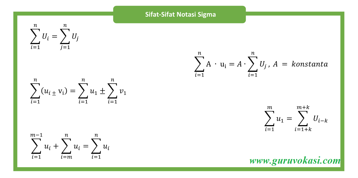 Detail Contoh Soal Notasi Sigma Beserta Pembahasanya Nomer 30