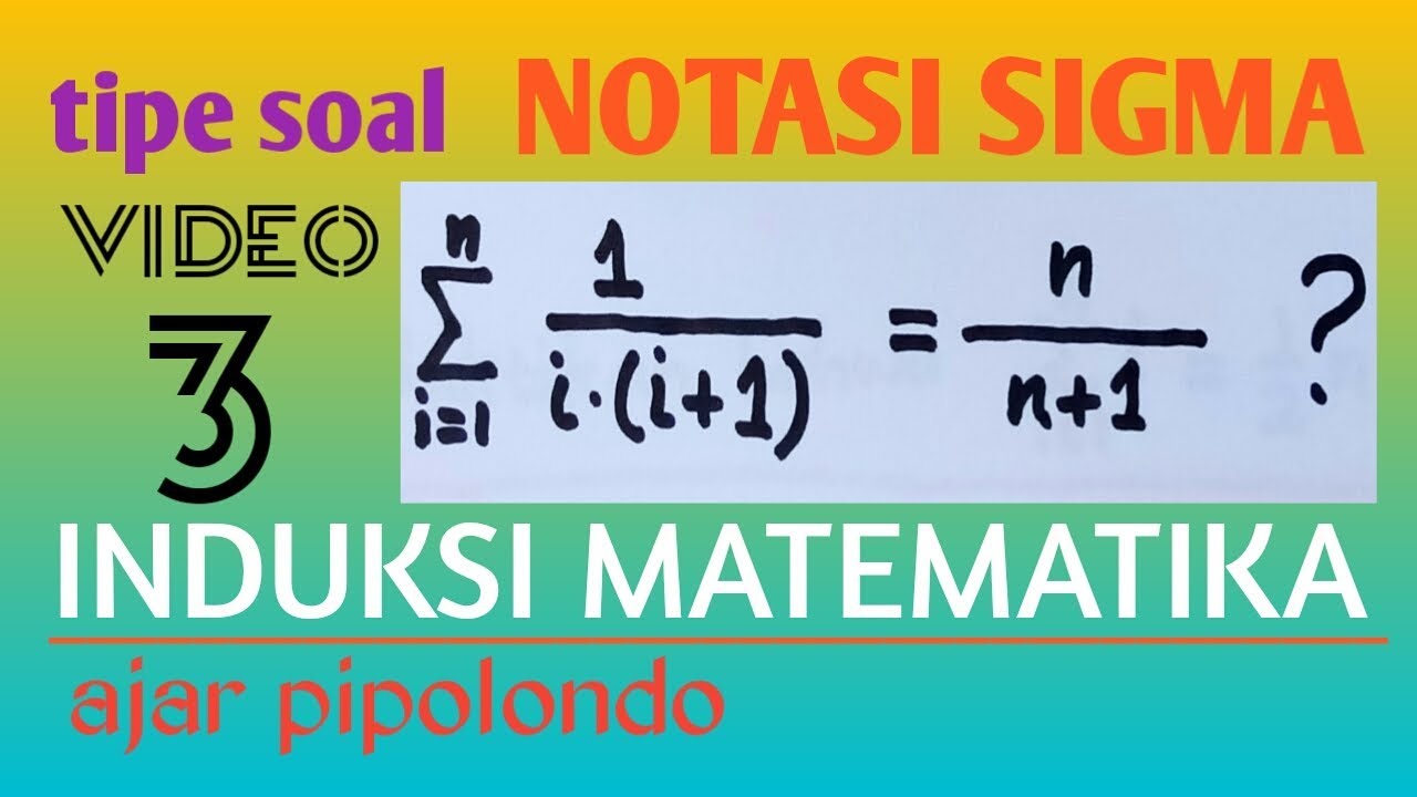 Detail Contoh Soal Notasi Sigma Beserta Pembahasanya Nomer 42