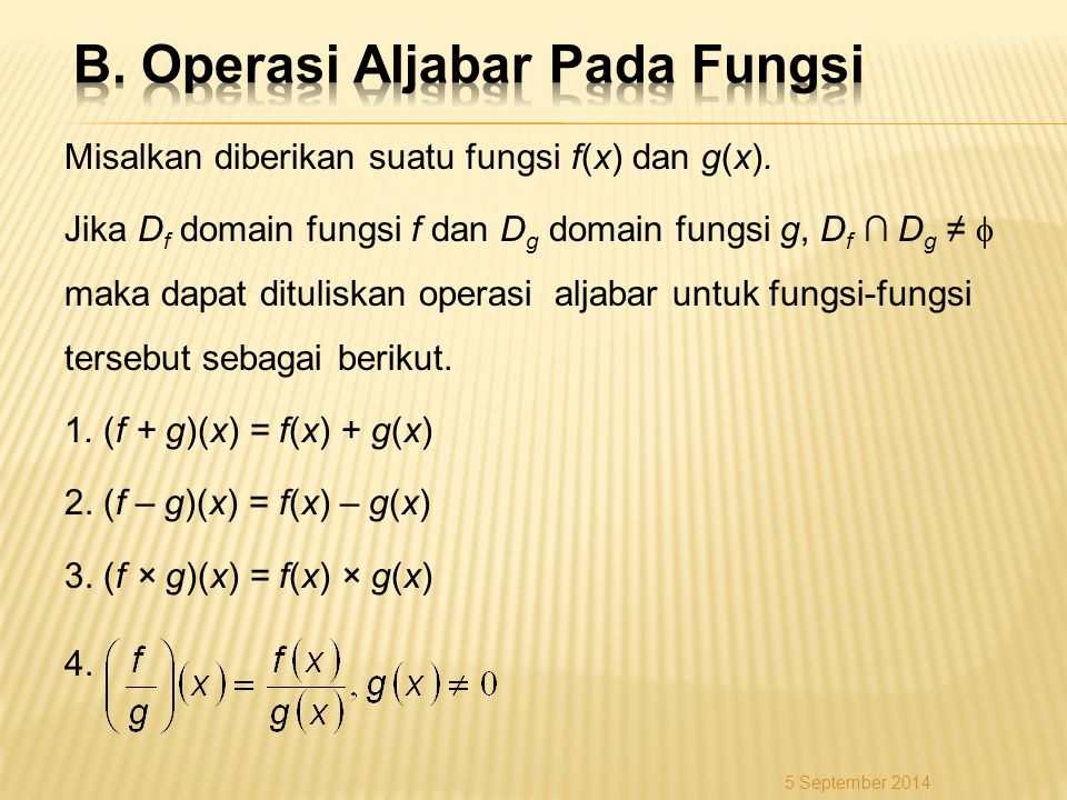 Detail Contoh Soal Operasi Aljabar Pada Fungsi Nomer 21