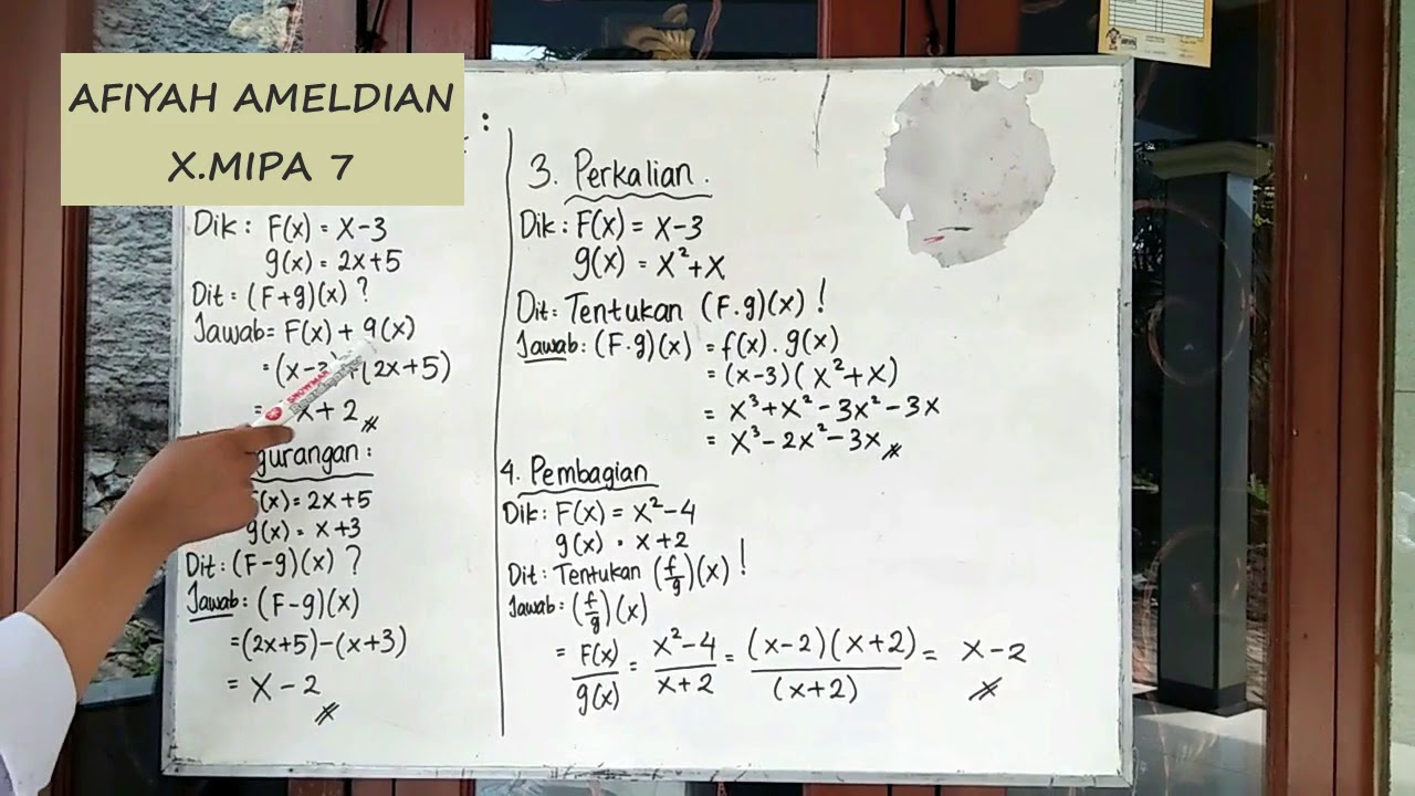 Detail Contoh Soal Operasi Aljabar Pada Fungsi Nomer 25