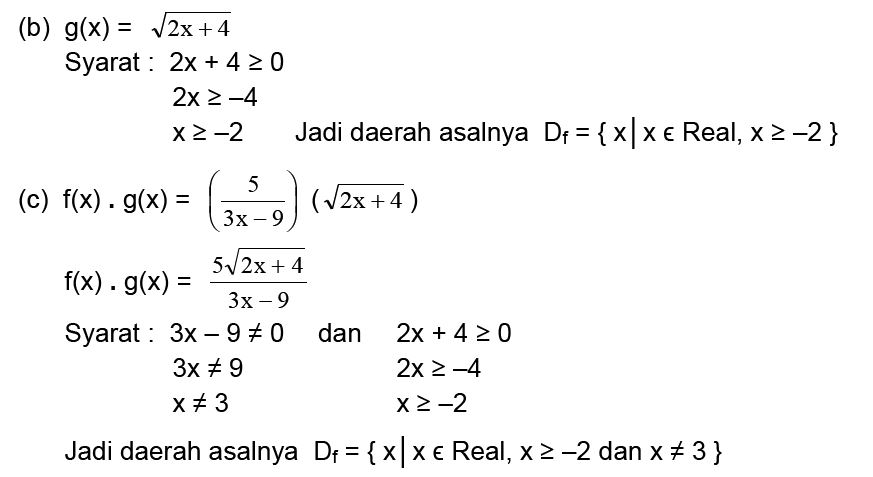 Detail Contoh Soal Operasi Aljabar Pada Fungsi Nomer 7