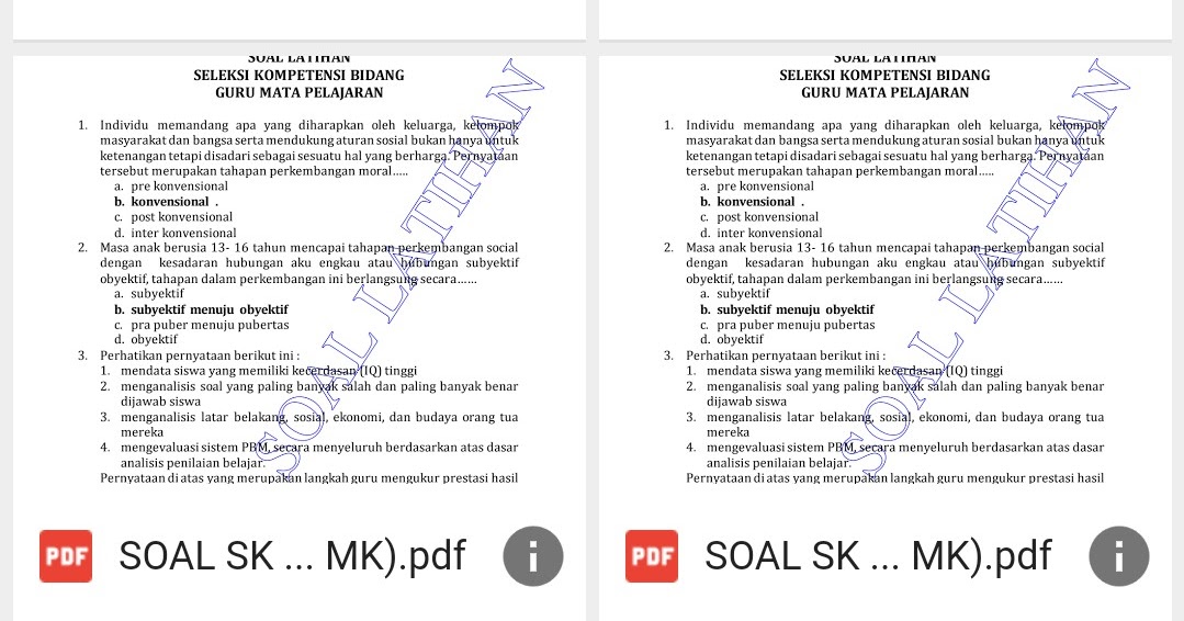 Detail Contoh Soal P3k Honorer Dan Jawabannya Nomer 33