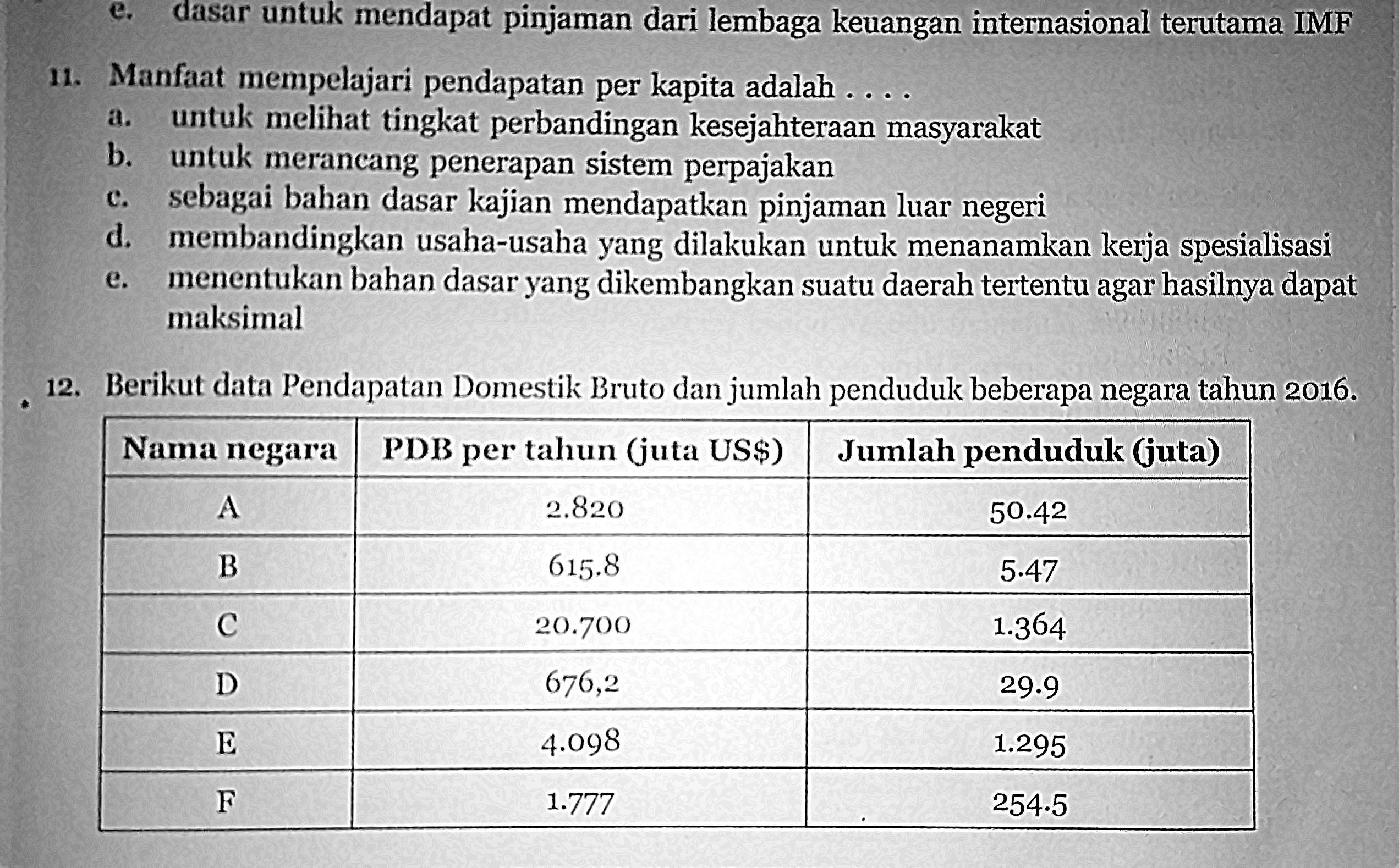 Detail Contoh Soal Pendapatan Perkapita Nomer 34