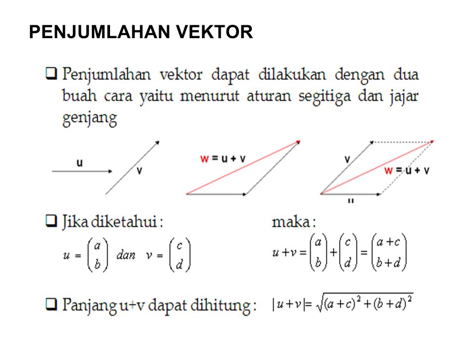 Detail Contoh Soal Pengurangan Vektor Nomer 37