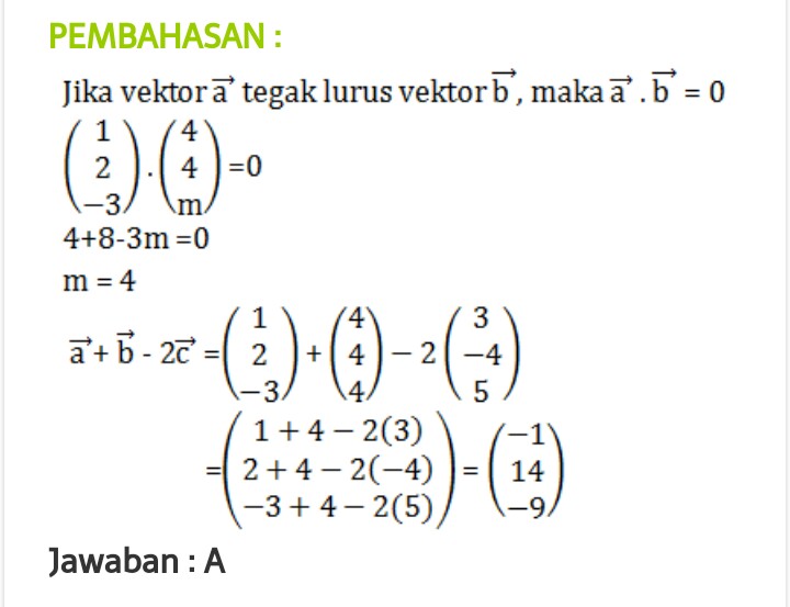 Detail Contoh Soal Penjumlahan Dan Pengurangan Vektor Nomer 23