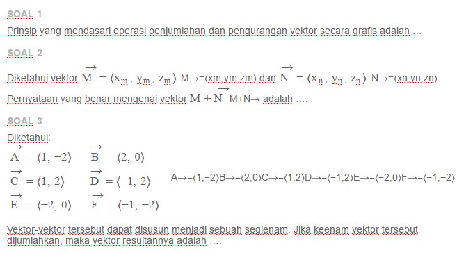 Detail Contoh Soal Penjumlahan Dan Pengurangan Vektor Nomer 48