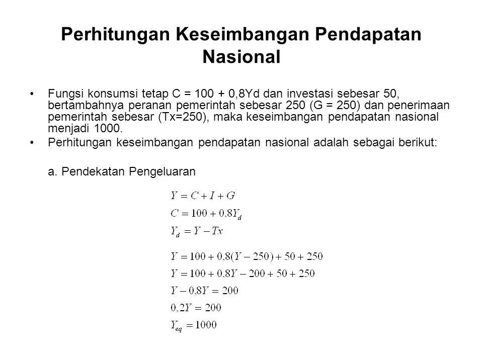 Detail Contoh Soal Perekonomian 3 Sektor Nomer 22