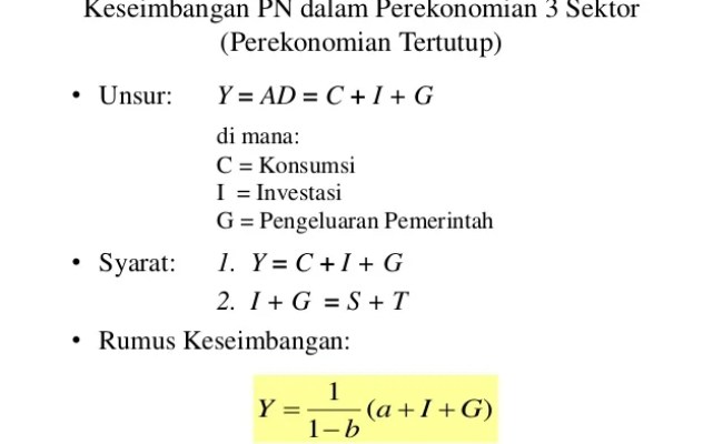 Detail Contoh Soal Perekonomian 3 Sektor Nomer 51