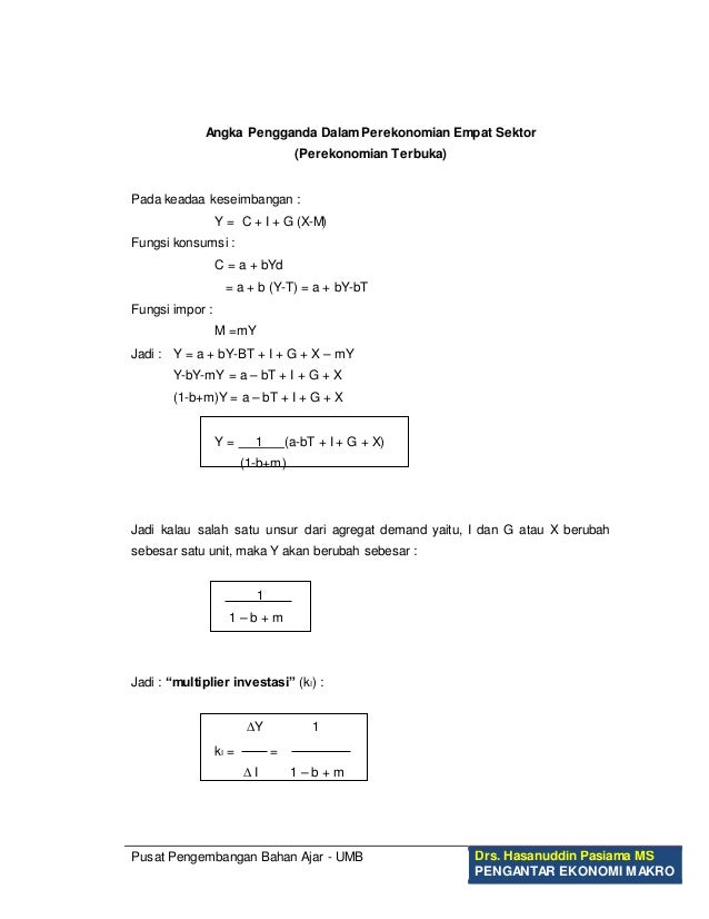 Detail Contoh Soal Perekonomian 4 Sektor Nomer 2