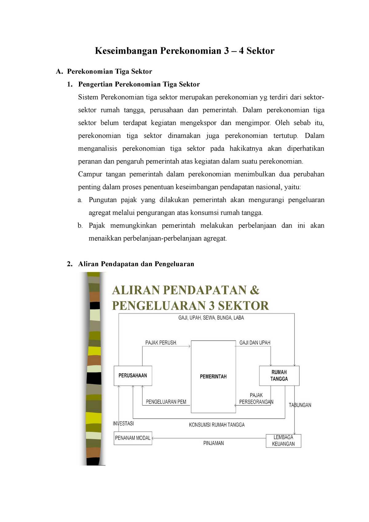 Detail Contoh Soal Perekonomian 4 Sektor Nomer 14